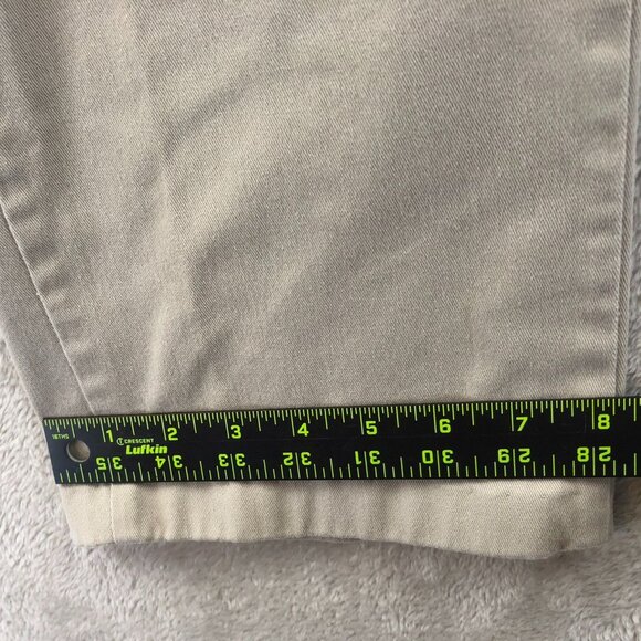 Riders By Lee Women Pants Size 6M EasyCare Khaki Straight Leg Tan Classic Casual - Picture 6 of 13